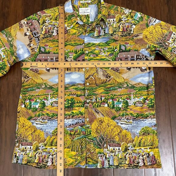 Vintage REYN SPOONER Guy Buffet Youthville Hawaiian Short Sleeve Shirt - Picture 8 of 8